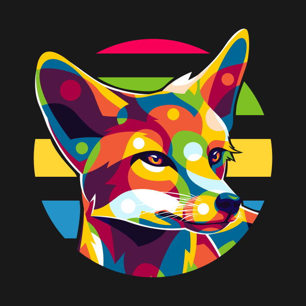 The Wild Fox by wpaprint