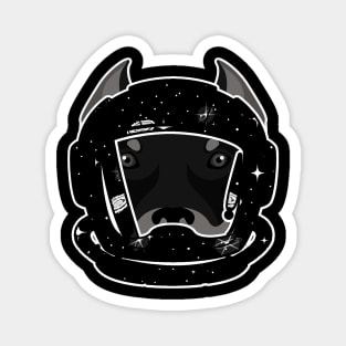 Astronaut Pitbull Magnet