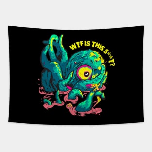 Octopus Nightmare Tapestry