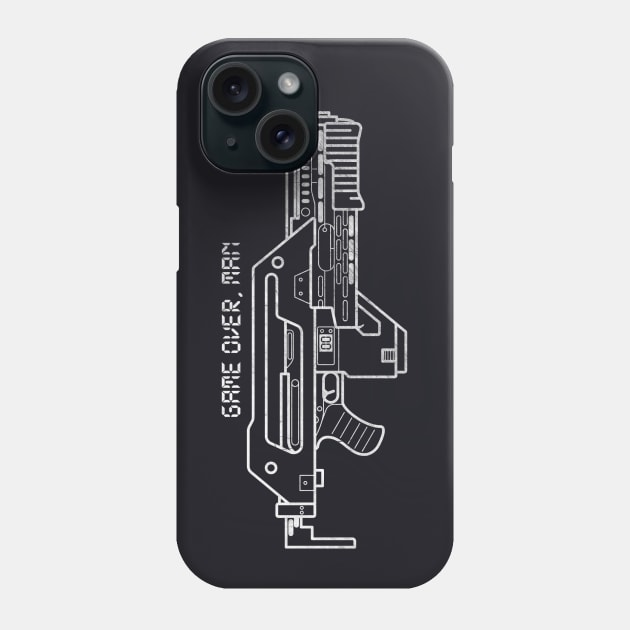 Game Over, Man! Phone Case by MonkeyColada