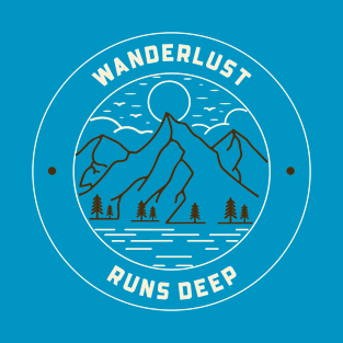 Wanderlust Runs Deep Nomad T-Shirt