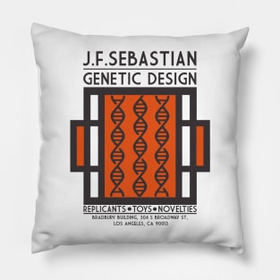 JF SEBASTIAN GENETIC DESIGN - Blade Runner Pillow