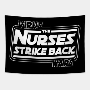 Virus The Nurses Strike Back Wars Tapestry