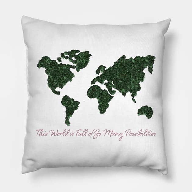 Rose's Earth Pillow by aecdesign