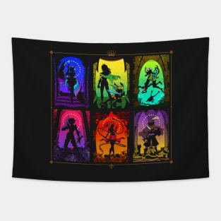 Odin Sphere Silhouettes Tapestry