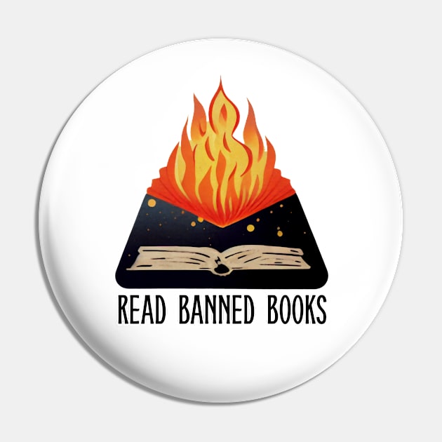 Read Banned Books Pin by Aaron Ochs