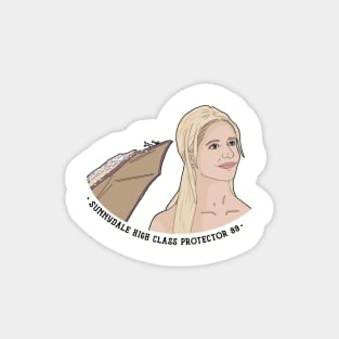 Class Protector Buffy Summers Sunnydale High Magnet