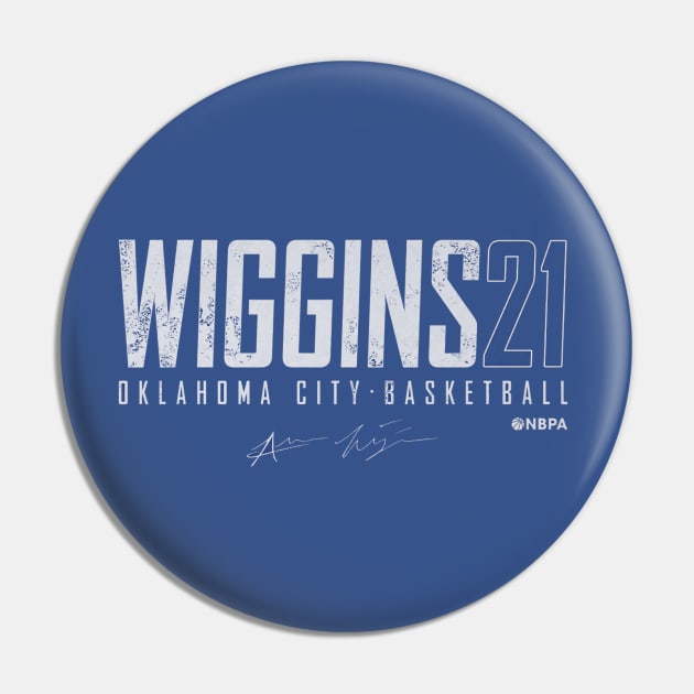 Aaron Wiggins Oklahoma City Elite Pin by TodosRigatSot