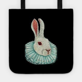 "Rabbit in the ruff" Tote