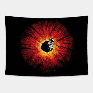 Eye Of Destruction Tapestry