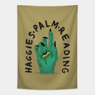 Haggies Palm Reading Tapestry