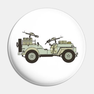 SAS Jeep Pin