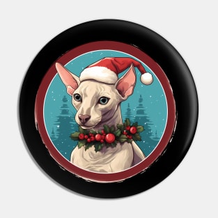 Oriental Shorthair Cat Xmas, Love Cat Pin