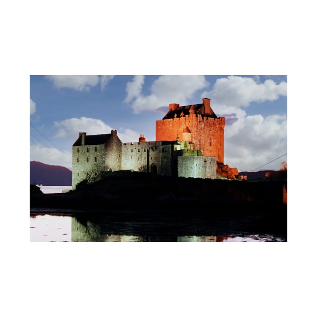 Eilean Donan Castle in the Highlands of Scotland , Eilean Donan Castle is one of the finest Scottish castles by goldyart