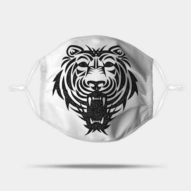 ✪ Tiger head / Vintage ink style / Tattoo ✪ - Tiger Tattoo - Mask | TeePublic ✪ Tiger head / Vintage ink style / Tattoo ✪ - Tiger Tattoo - Mask | TeePublic