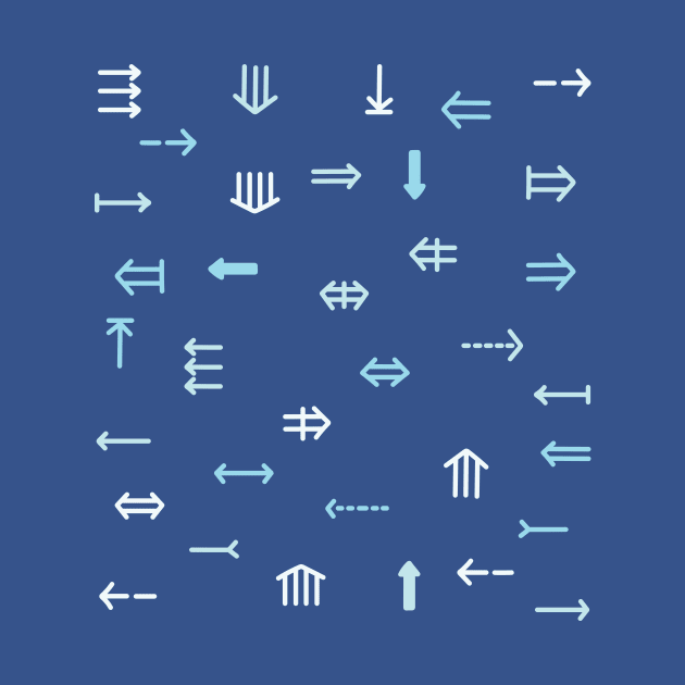 Icon Symbol Cursor Arrow Blue Tone by WwsNttb