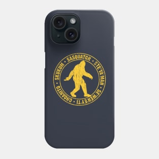 Sasquatch - Tribal Names Phone Case