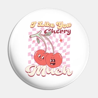 I Love You Cherry Much Pin