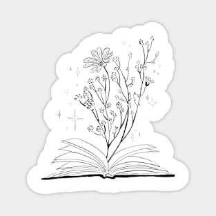 Blooming Pages Magnet