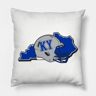 Kentucky State of Football Pillow