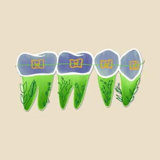 Botanical Dental Braces T-Shirt