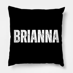 Brianna Name Gift Birthday Holiday Anniversary Pillow