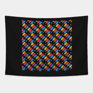 Summer Time with Popsicle Pattern Tapestry