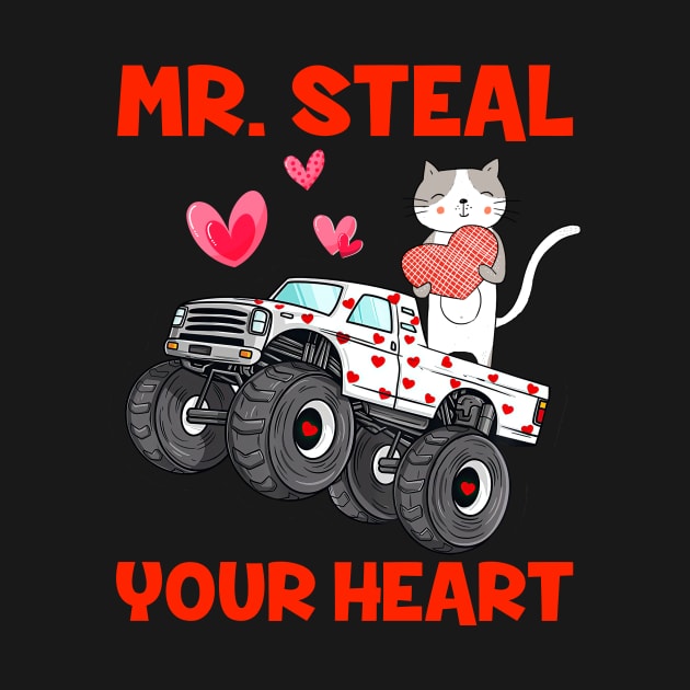 Mr. Steal Your Hearts I Steal Your Hearts Valentines Day by Jhon Towel