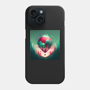 Heart in the Clouds Phone Case