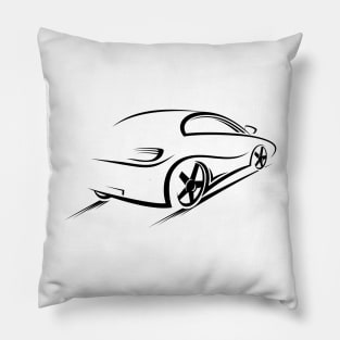 Car Lover Fast Cars Pillow