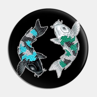 koi fish Pin