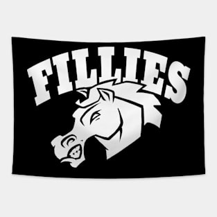 Fillies Mascot Tapestry