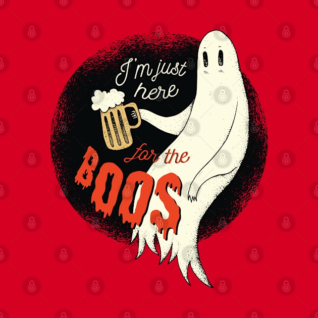 Halloween Drinking Ghost by Safdesignx