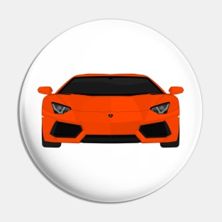 AVENTADOR ORANGE Pin