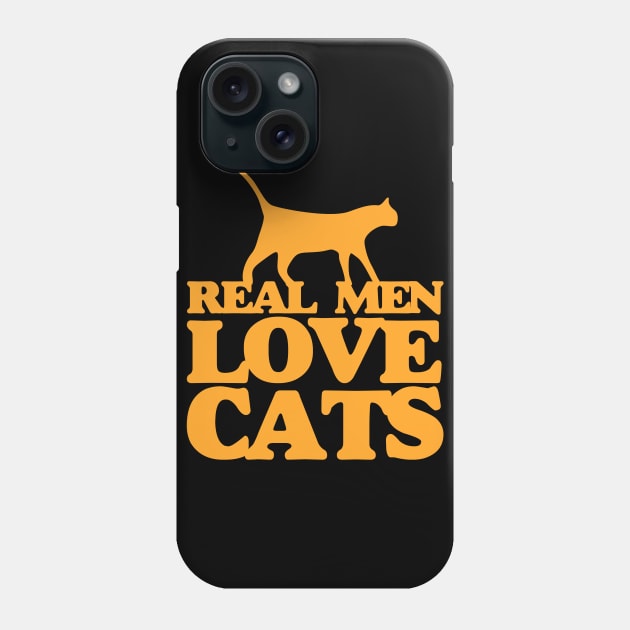 Real men love cats Phone Case by bubbsnugg