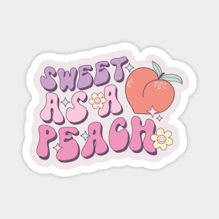 Sweet as a Peach Magnet