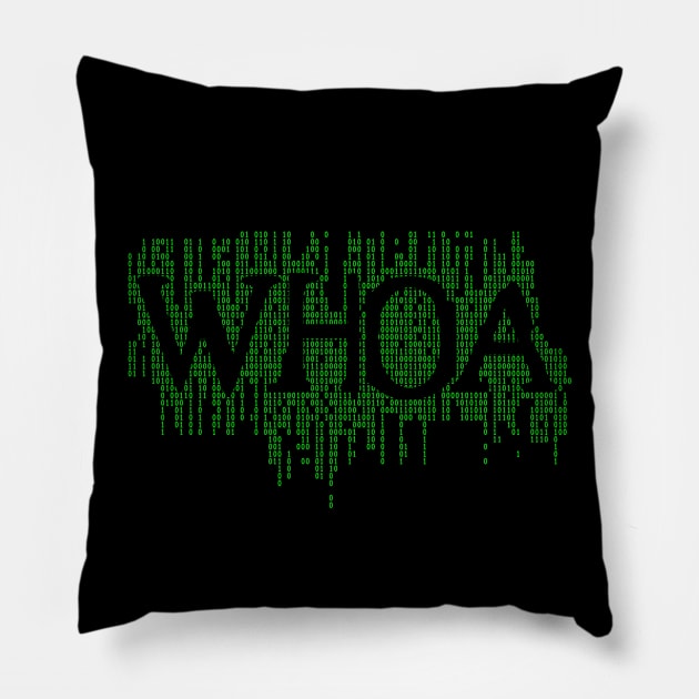 Just Say Whoa Pillow by Made With Awesome