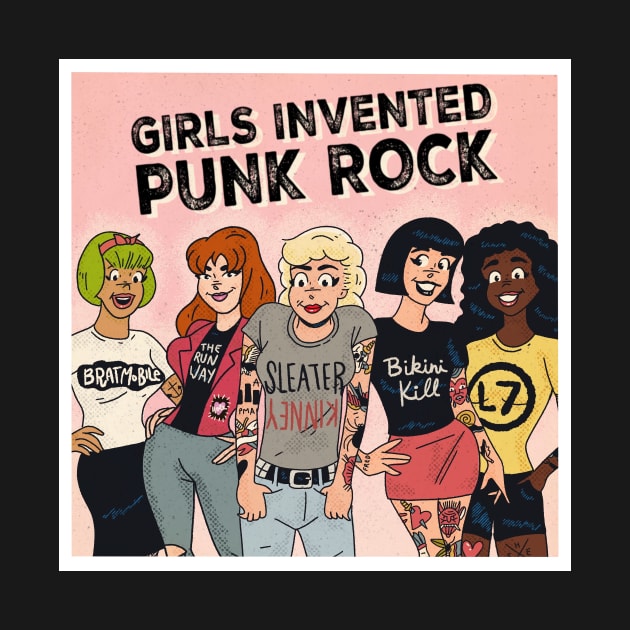 Girls invented punk by HEcreative