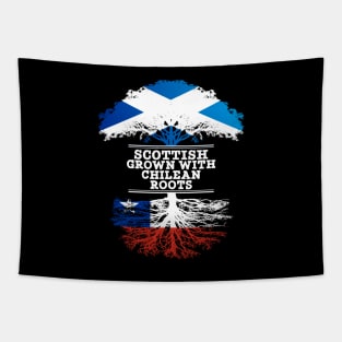 Scottish Grown With Chilean Roots - Gift for Chilean With Roots From Chile Tapestry