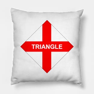 England Triangle Pillow