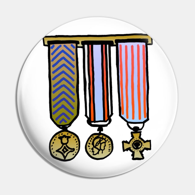Military medals Pin by ghjura