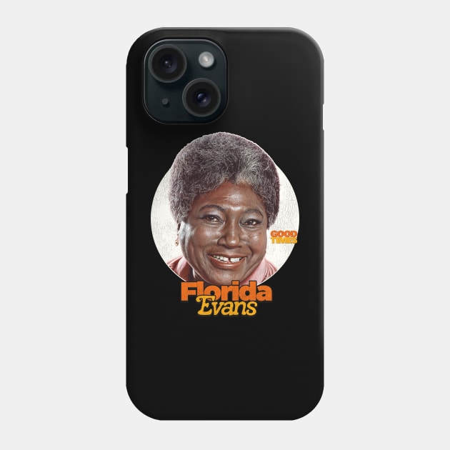 Florida Evans Good Times 70s Sitcom Phone Case by darklordpug