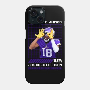 JUSTIN JEFFERSON - WR - MINNESOTA VIKINGS Phone Case