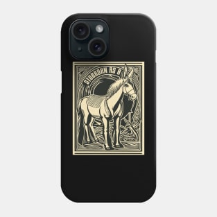 Stubborn as a Mule, Legendary Persistence Phone Case