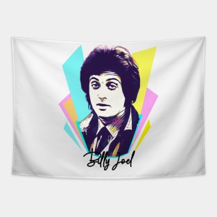 Wpap Pop Art Billy Joel Fan Art Tapestry