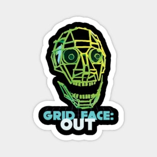 GRID FACE OUT Magnet