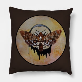 Death's Head Hawk Moth Pillow