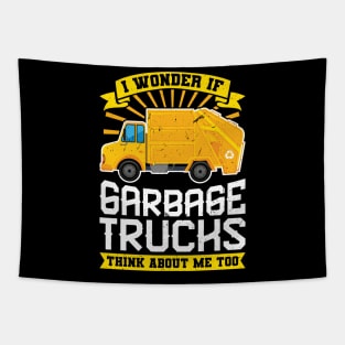 I Wonder If Garbage Trucks Think About Me Too Tapestry