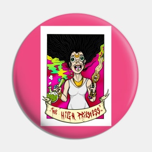 High Priestess tarot Pin