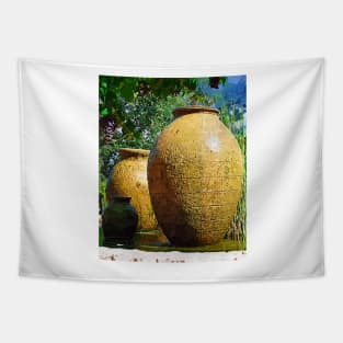 Two Large Urns Tapestry